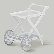Tiffany Resin<br>Patio Tea Cart