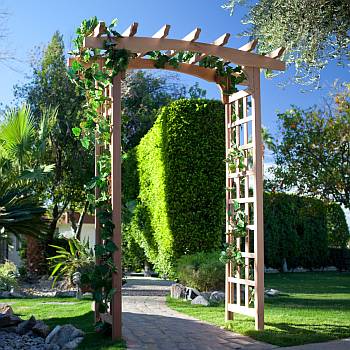 Garden Arbors,  Arches &  Trellises