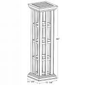 Trellis Column Dimensions