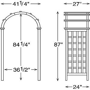 Victoria Garden Arbor