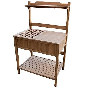 Potting Bench with Recessed Storage - MPG-