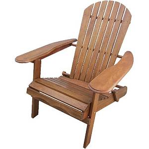 Stained Simple Adirondack Chair