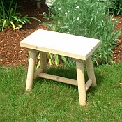 Cedar Adirondack Saranac Bench