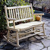 Tupper Lake Settee Rocker
