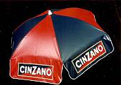Cinzano Logo Umbrella