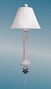 Tahiti White Umbrella Table Lamp