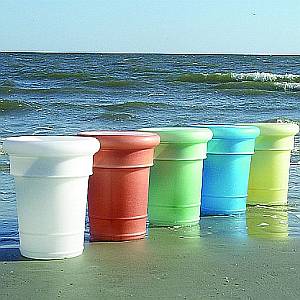 Lighted Planters