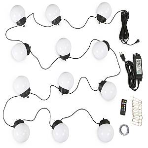 12 LED String Lights Kit Contents