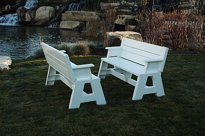 Benches That Convert To Picnic Table Home Decoration Club