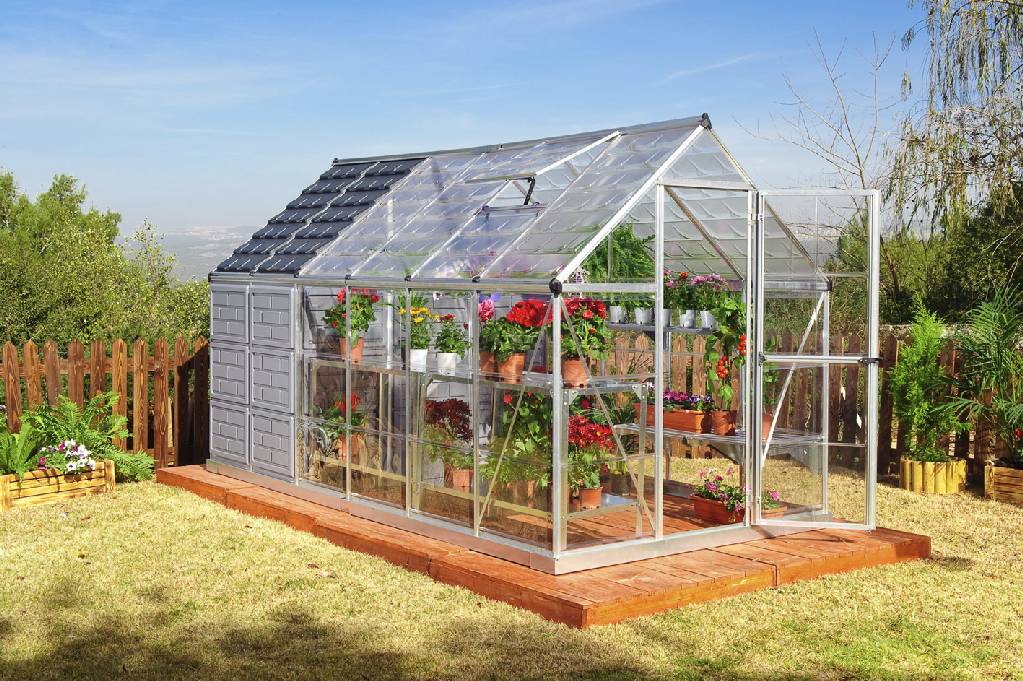 greenhouse hg5112 grow and store 6x12 with storage shed greenhouses 