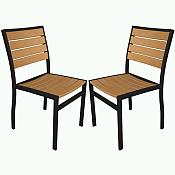 Plastique Side Chair - Pair A100