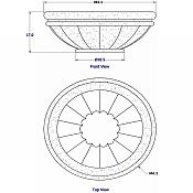 Roman Planter Dimensions