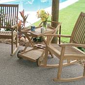 Comfort Rockers with Tray Cart