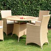 Round Table-Nature (pictured with Helena Chairs)