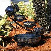 Imperial Cascade Solar Fountain