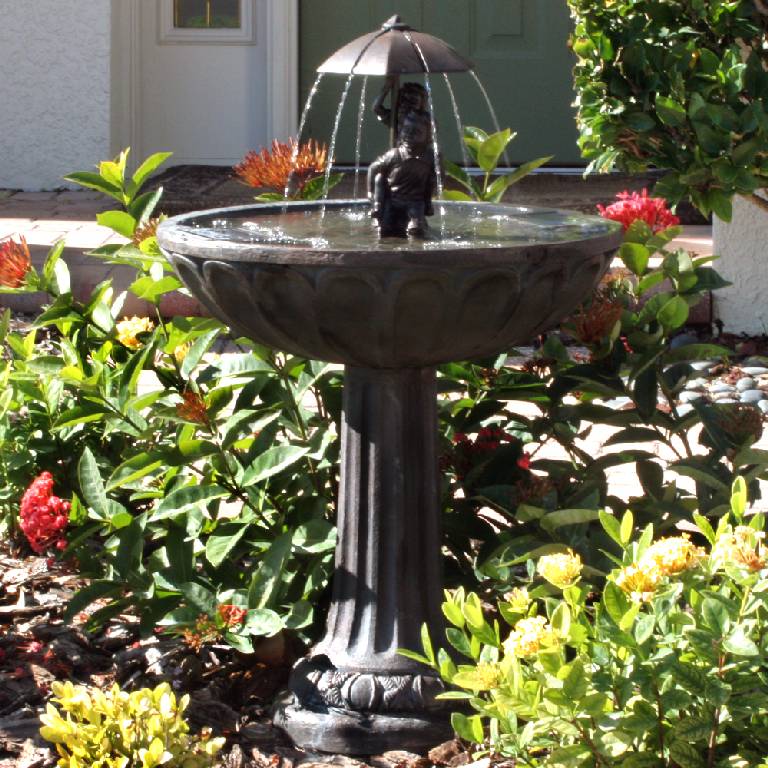 Umbrella Series Solar Fountain-Piggyback - 20336R01