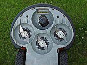 RoboMower underside Blades