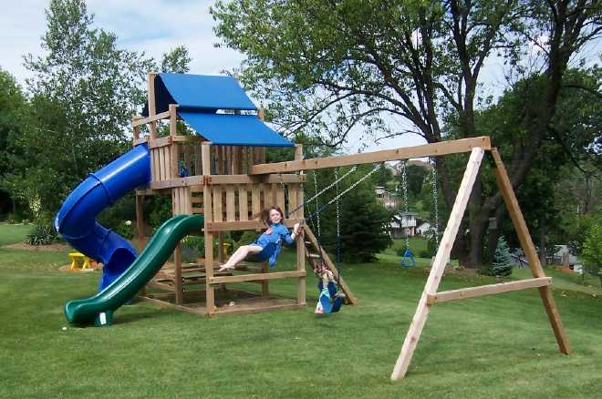 7 Steps For Safe Swing Sets Outdoor Patio Ideas