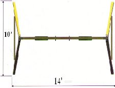 A-Frame Foortprint Dimensions