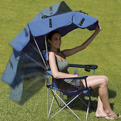 Folding Chairs on Folding Beach Chair With Canopy   803xx