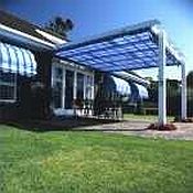 Shade Cloth Fabric on a Pergola