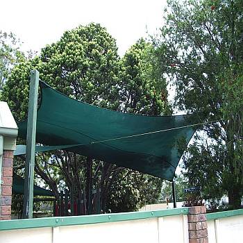 Square Backyard Shade Sail