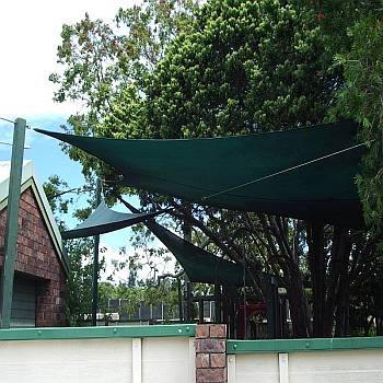 Square Backyard Shade Sail