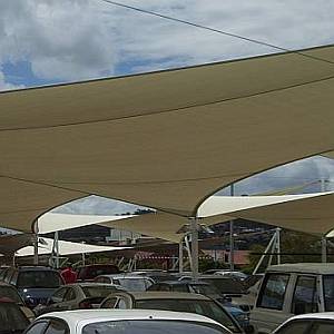 Auto Dealership Shade Sails