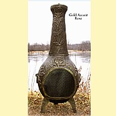 Rose Style Chiminea