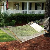 Deluxe Cotton Rope Hammock