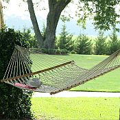 Large Cotton Rope Hammock