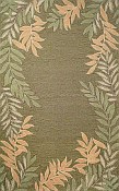 Spello Everywear™ Rug - Fern Border Green
