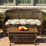 Tortuga Portside Wicker Conversation Set