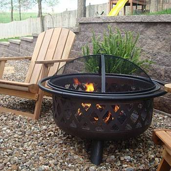 Outdoor Fireplaces ,Pits, Rings and Chimineas add Warm Style