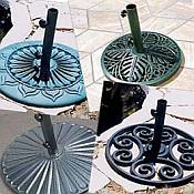 Umbrella Stands and Bases for Market and Patio Umbrellas