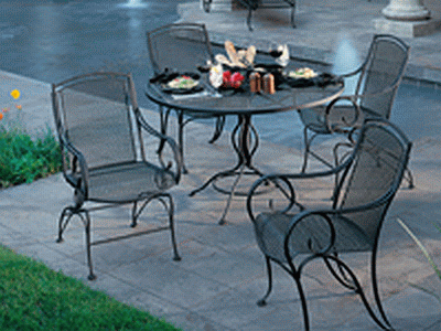 Patio Table  Chairs on Patio Furniture   Patio And Garden Furniture   Woodard