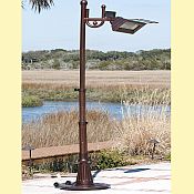 Tradition Design Pole Mount Infrared Patio Heater