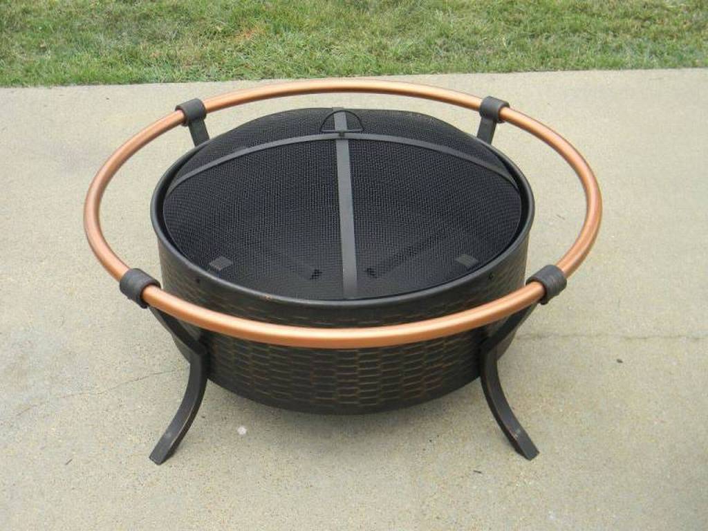 Copper Rail Fire Pit 60859
