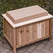 Cedar Storage Bench / Ice Chest