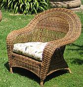Mandalay Resin Wicker Arm Chair
