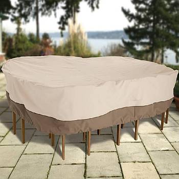 Medium Round Table and Chair Protective Cover
