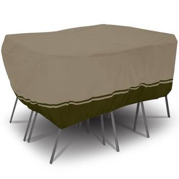 Villa Patio Rectangle/Oval Table and Chair Set Cover - Medium