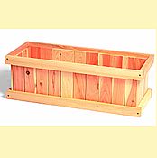 Cedar Window Planter Box - 48 Inch