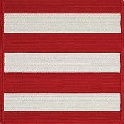 Cabana Stripes Red Outdoor Rug - 7ft x 9ft