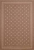 Seabreeze Abstract Cocoa - 5ft 3in by 7ft 6in