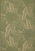 Seabreeze Palms Spruce Rug - 7ft 10in by 10ft 10in