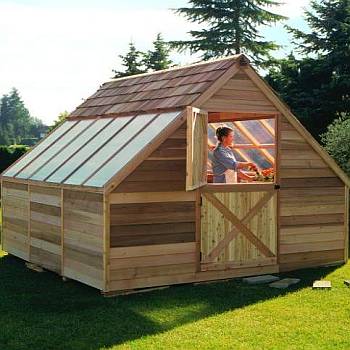 Cedar Greenhouse Kit 12ft x 12ft