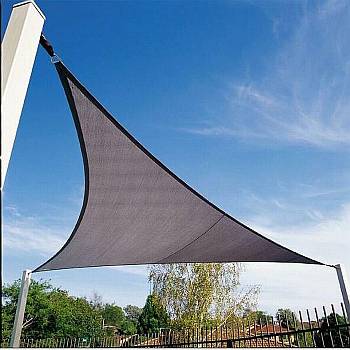 Shade Sails - Triangle Bluestone Coolaroo 16ft 5in
