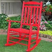 Slat Back Rocking Chair