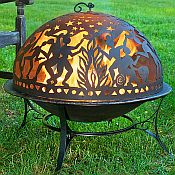 Full Moon Party Fire Pit Dome Set